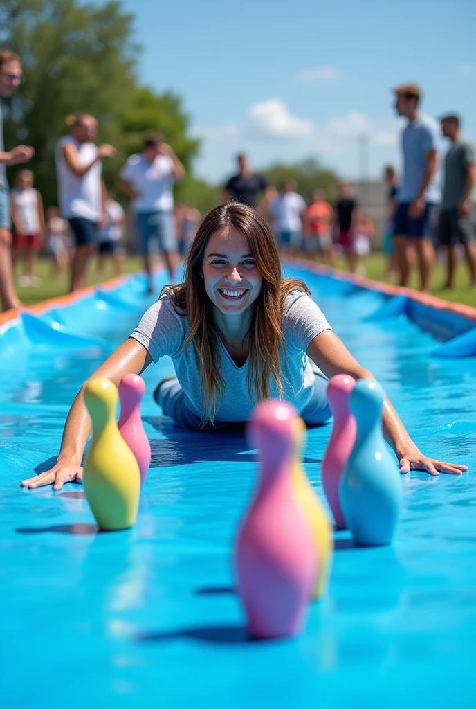 Activités Team-Building à Genève human bowling